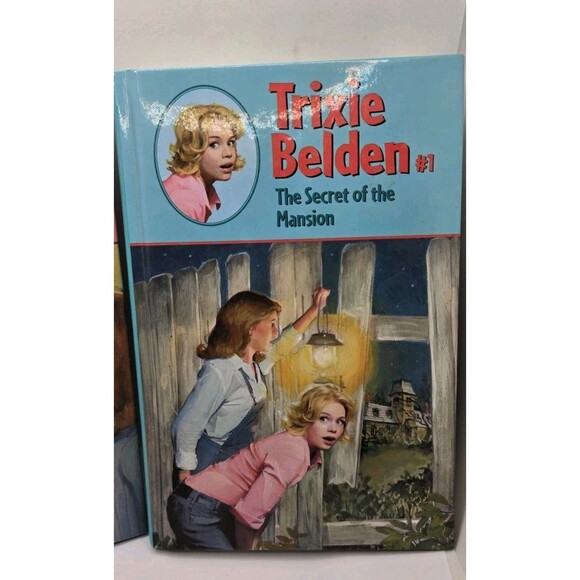 Trixie Belden #1 & 2 The Red Trailer Mystery, Secret of the Mansion Book Set - Picture 3 of 6